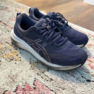 Asics Deep Blue Athletic Sneakers size 9 wide